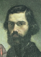 Portrait de Jules Vallès par Courbet, vers 1861.